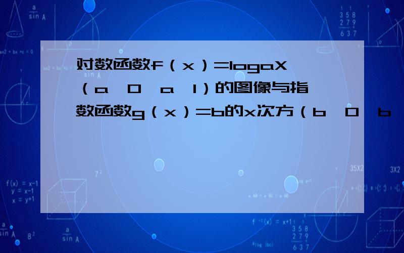 对数函数f（x）=logaX（a>0,a≠1）的图像与指数函数g（x）=b的x次方（b>0,b≠1）的图像都过点（1/2,2）求（1）a,b的值（2）写出不等式g（x）≤f（x）的解集