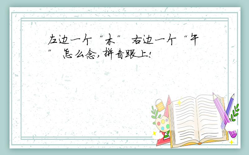 左边一个“木” 右边一个“午” 怎么念,拼音跟上!