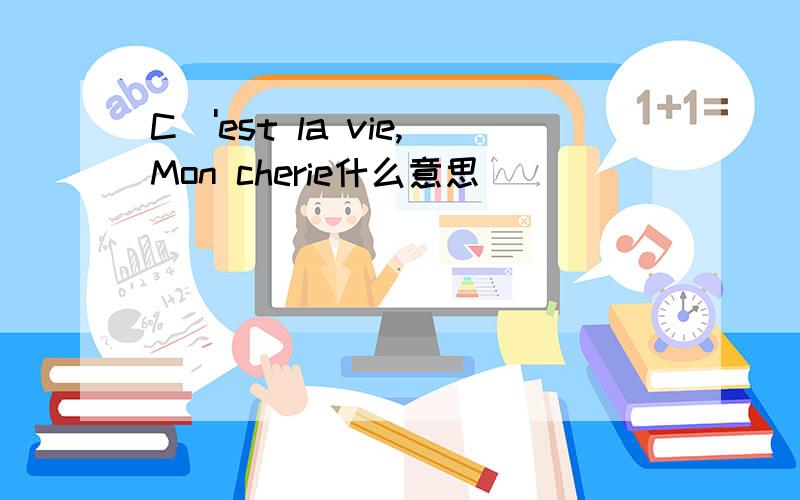 C\'est la vie,Mon cherie什么意思