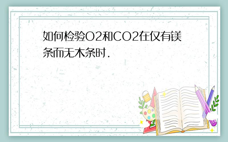 如何检验O2和CO2在仅有镁条而无木条时.