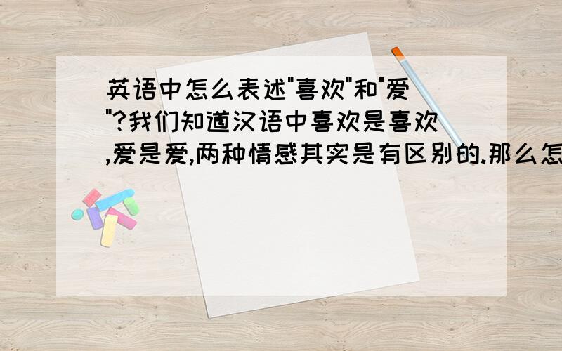 英语中怎么表述