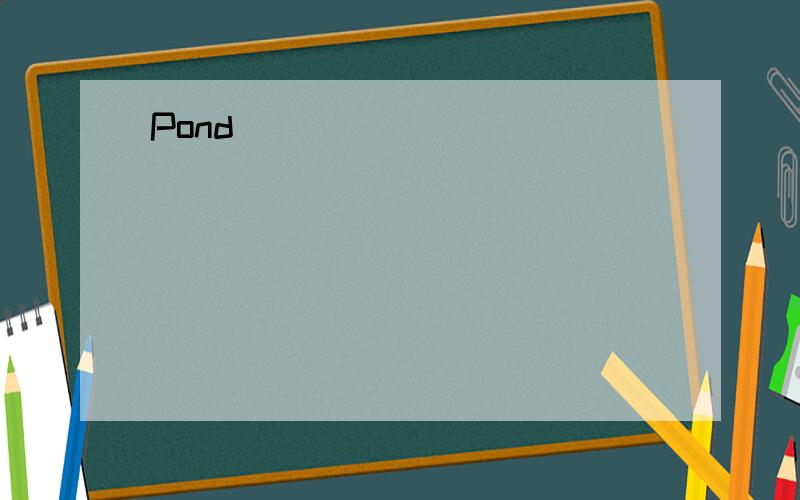 Pond