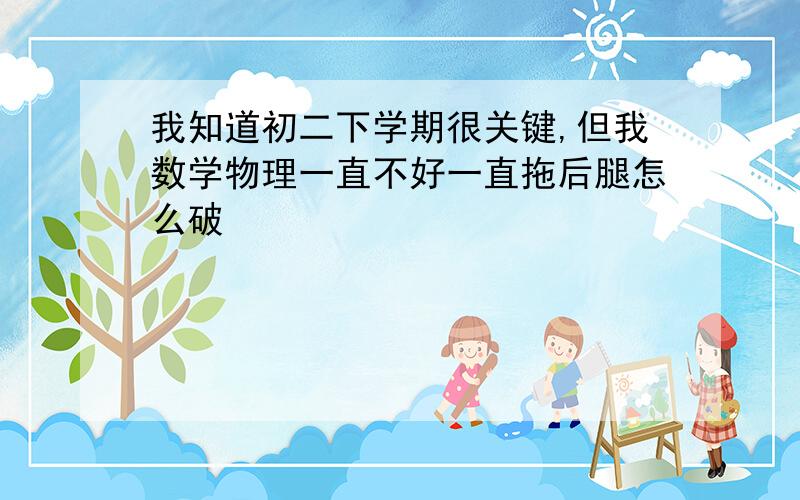 我知道初二下学期很关键,但我数学物理一直不好一直拖后腿怎么破