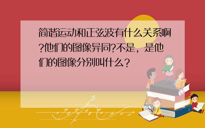 简谐运动和正弦波有什么关系啊?他们的图像异同?不是，是他们的图像分别叫什么？