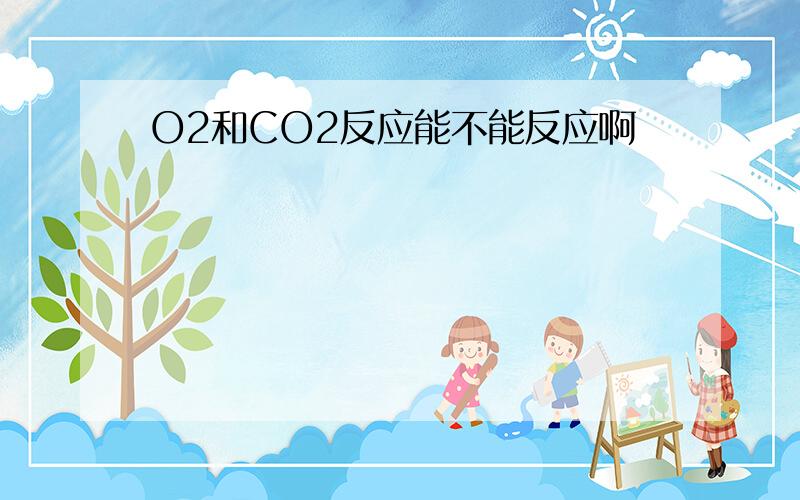 O2和CO2反应能不能反应啊