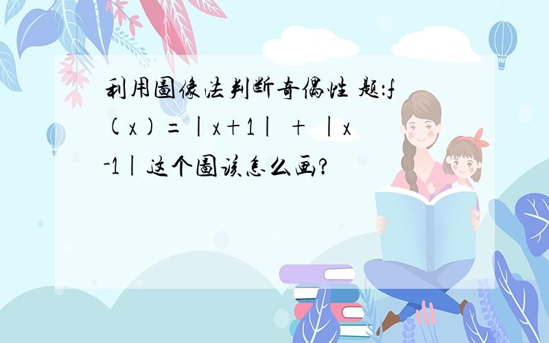 利用图像法判断奇偶性 题：f(x)=|x+1| + |x-1|这个图该怎么画?