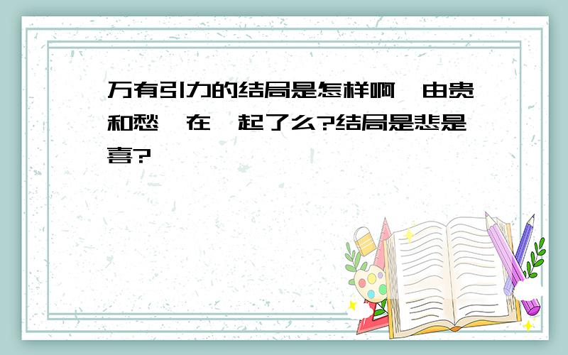 万有引力的结局是怎样啊,由贵和愁一在一起了么?结局是悲是喜?