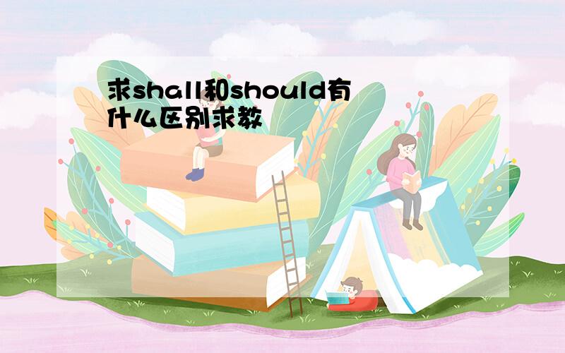 求shall和should有什么区别求教