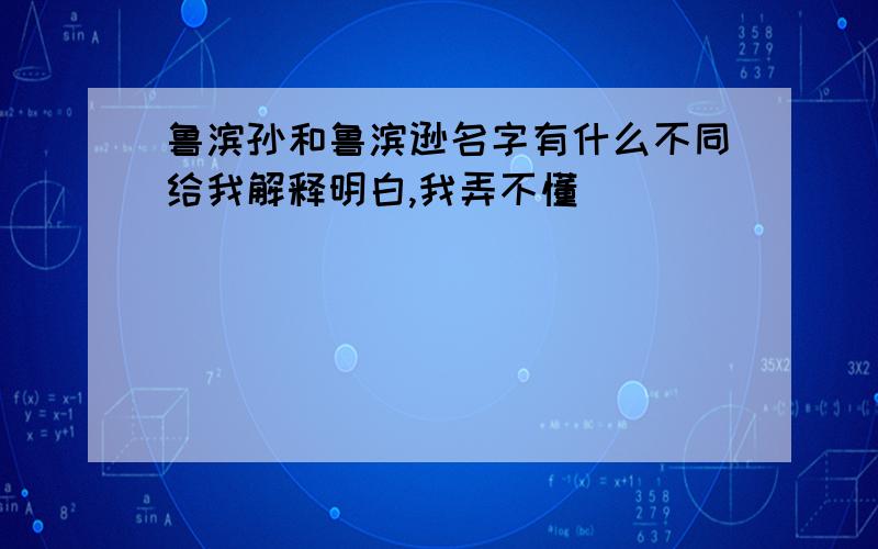 鲁滨孙和鲁滨逊名字有什么不同给我解释明白,我弄不懂