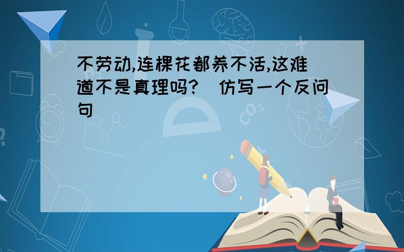 不劳动,连棵花都养不活,这难道不是真理吗?(仿写一个反问句）