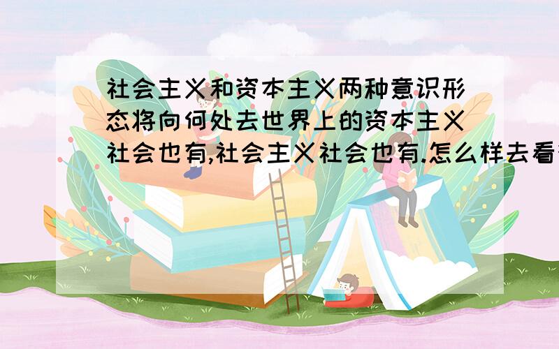 社会主义和资本主义两种意识形态将向何处去世界上的资本主义社会也有,社会主义社会也有.怎么样去看待他们在中国经济发展中的糅合.