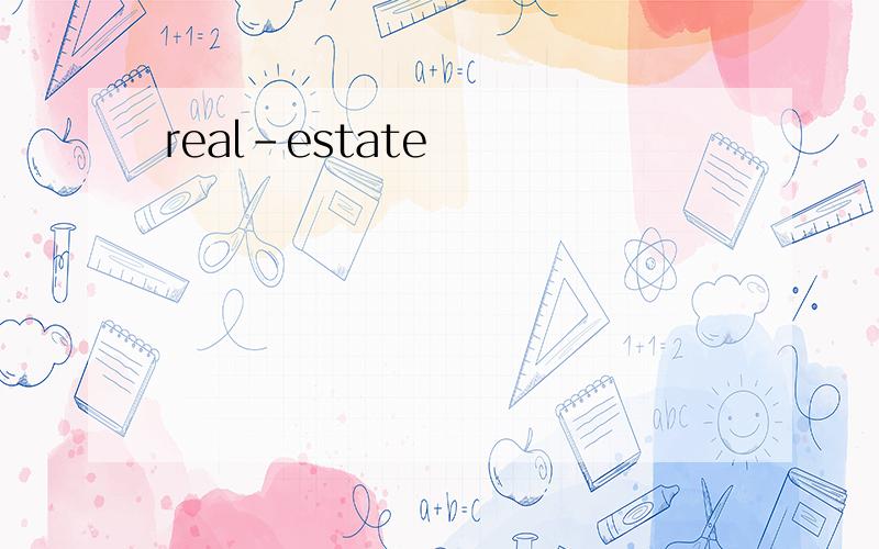 real-estate