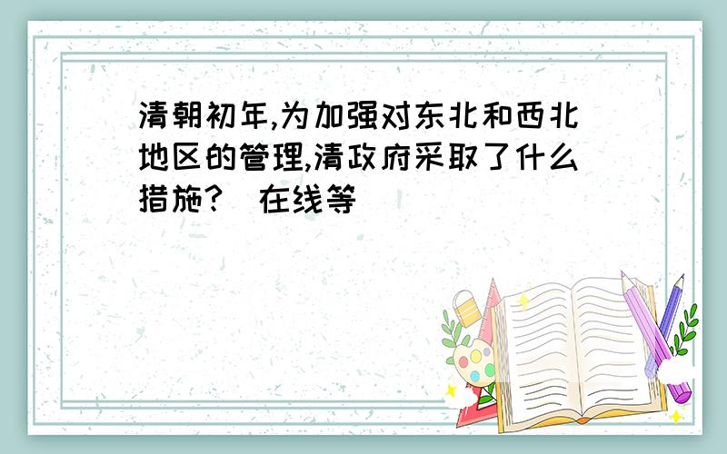 清朝初年,为加强对东北和西北地区的管理,清政府采取了什么措施?（在线等）