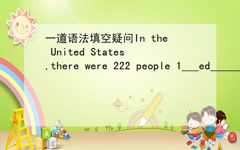 一道语法填空疑问In the United States,there were 222 people 1___ed______ （report） to be billionaires（亿万富翁） in 2003.The 2________ of高考资源网 these is Bill Gates,worth at least $ 41 billion,who made his money 3______by____