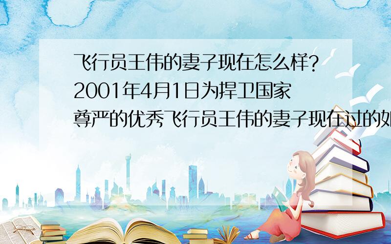 飞行员王伟的妻子现在怎么样?2001年4月1日为捍卫国家尊严的优秀飞行员王伟的妻子现在过的如何?改嫁了?还是依然单独起身?来点详细点的.