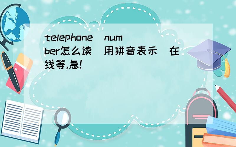 telephone  number怎么读（用拼音表示）在线等,急!