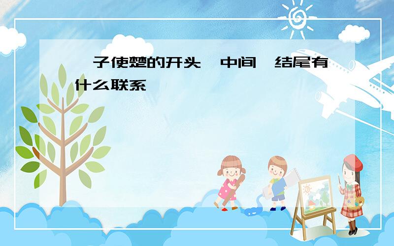 晏子使楚的开头,中间,结尾有什么联系