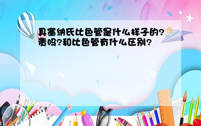 具塞纳氏比色管是什么样子的?贵吗?和比色管有什么区别?