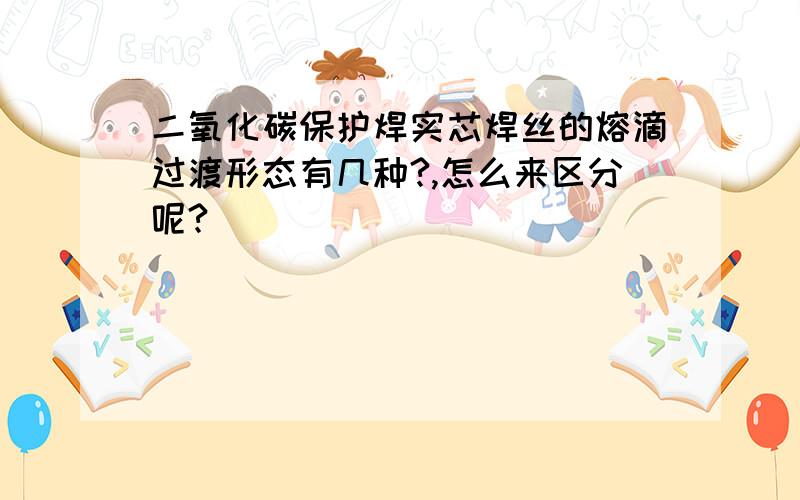 二氧化碳保护焊实芯焊丝的熔滴过渡形态有几种?,怎么来区分呢?