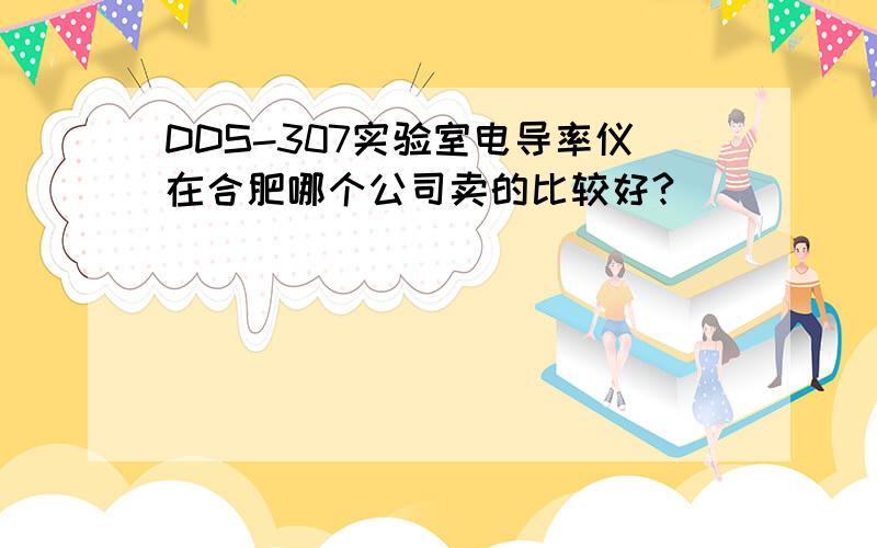 DDS-307实验室电导率仪在合肥哪个公司卖的比较好?