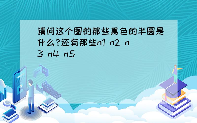 请问这个图的那些黑色的半圆是什么?还有那些n1 n2 n3 n4 n5