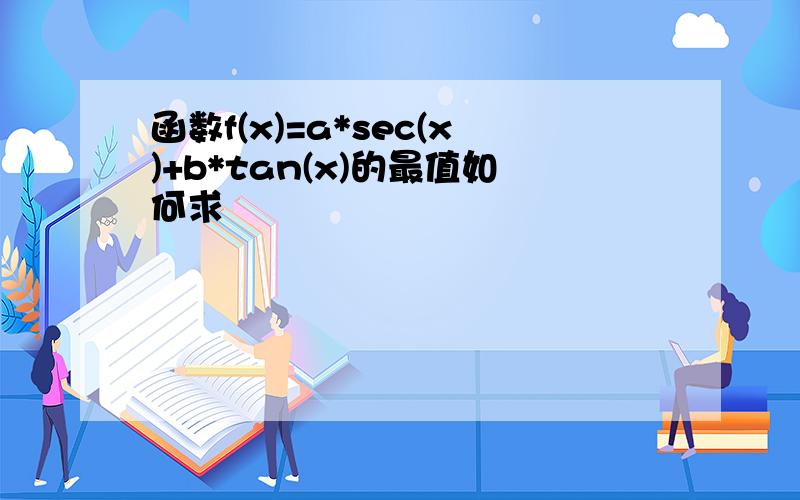 函数f(x)=a*sec(x)+b*tan(x)的最值如何求