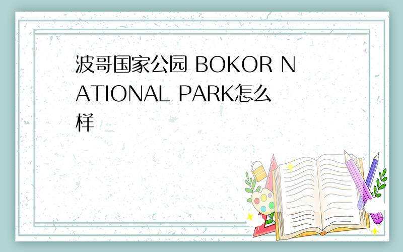 波哥国家公园 BOKOR NATIONAL PARK怎么样