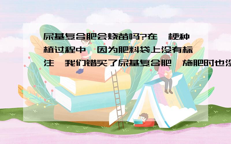 尿基复合肥会烧苗吗?在桔梗种植过程中,因为肥料袋上没有标注,我们错买了尿基复合肥,施肥时也没发现,就这样把桔梗种植下去了,后来发现就完了.农技专家说会烧根,请问这个会影响生长吗?