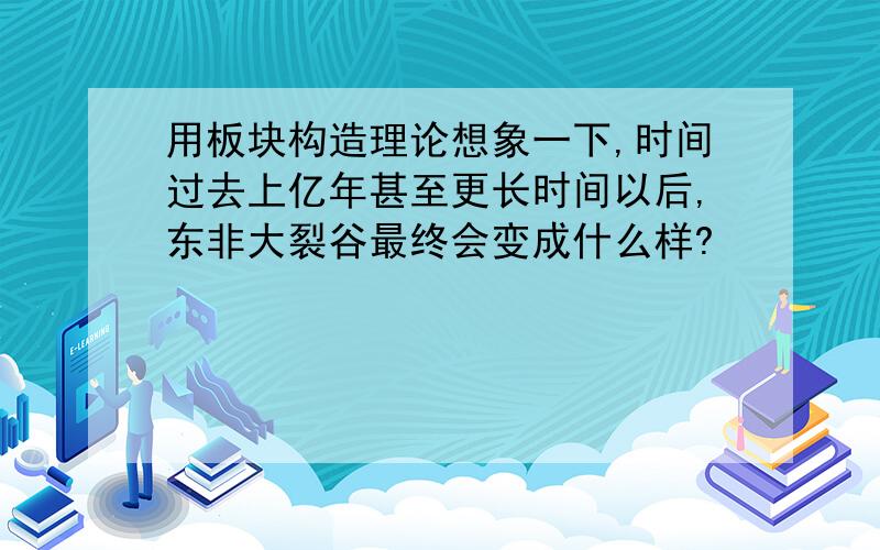 用板块构造理论想象一下,时间过去上亿年甚至更长时间以后,东非大裂谷最终会变成什么样?